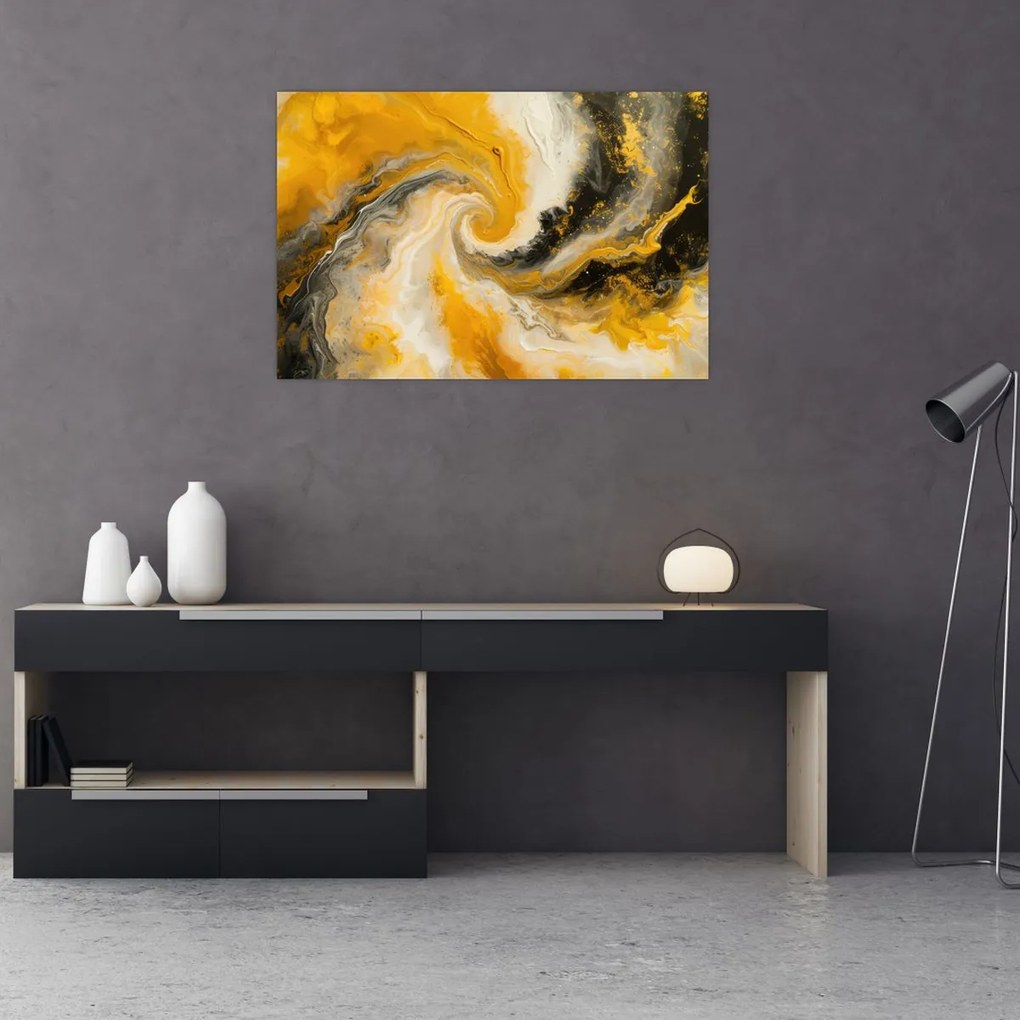 Tablou - Abstractizare în spirală (90x60 cm)