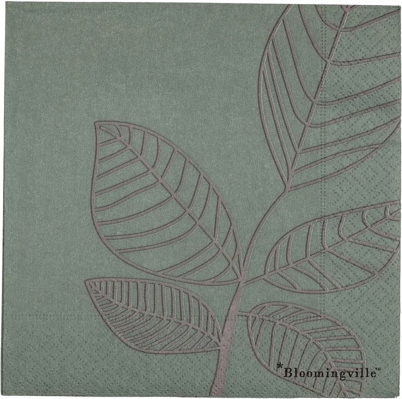 Set 20 servetele 33x33 cm Leaf Bloomingville
