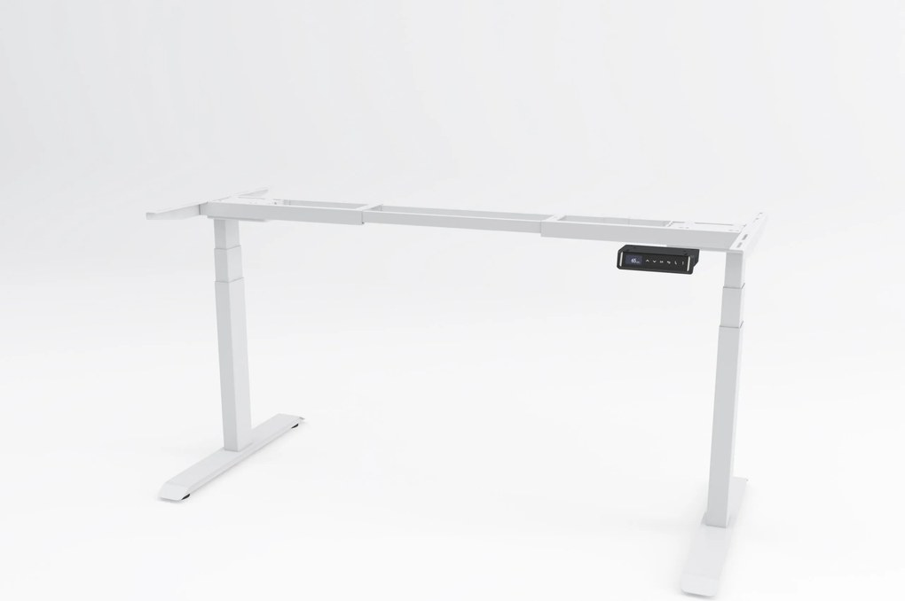 Cadru birou reglabil electric Viva Upgrade 2.0, Dual Motor - Gri