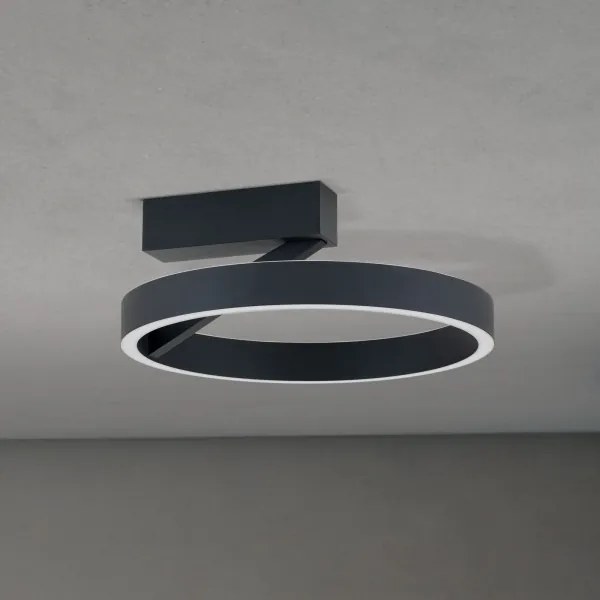 Orion - Plafonieră LED KOLK, 40W, 230V, 2700/3000/4000K, Ø 40 cm, neagră