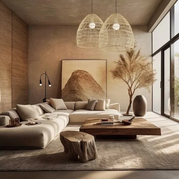 Immax 08260L - Lustră suspendată pe cablu BOHO DELICADO, 1x E27/40W/230V, Ø 38 cm