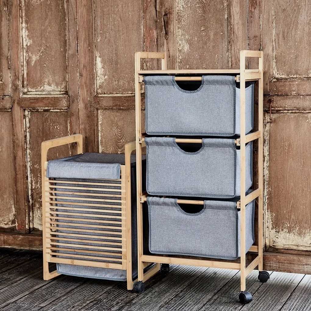 Wenko Raftă mobilă cu sertare BAHARI