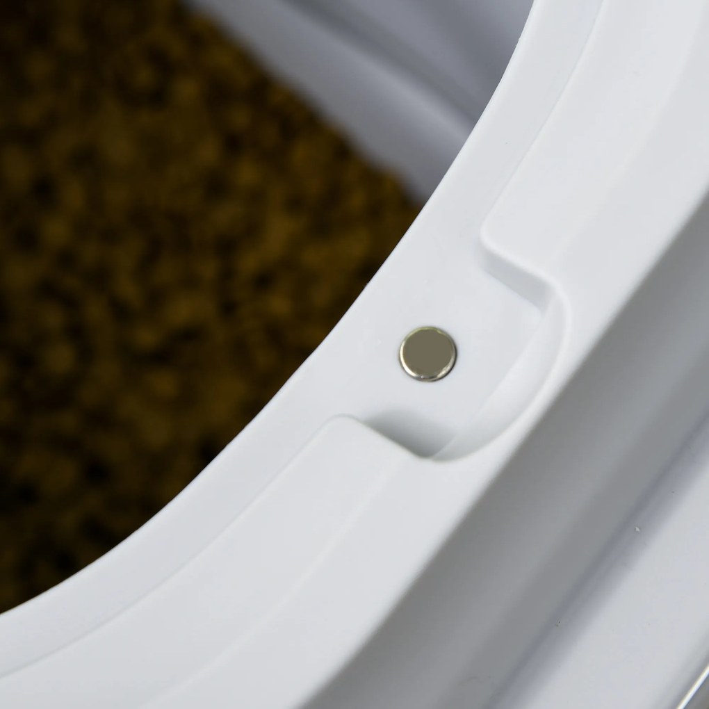 PawHut Recipient pentru Crochete de Câini Capacitate 5-25L cu Închidere Ermetică Gri | Aosom Romania