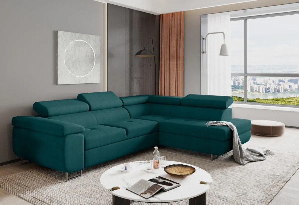 Supermobel Coltar extensibil ASTON, 275x90x202, paros 05, stanga