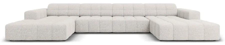 Colțar gri deschis (în formă de "U") Chicago – Cosmopolitan Design