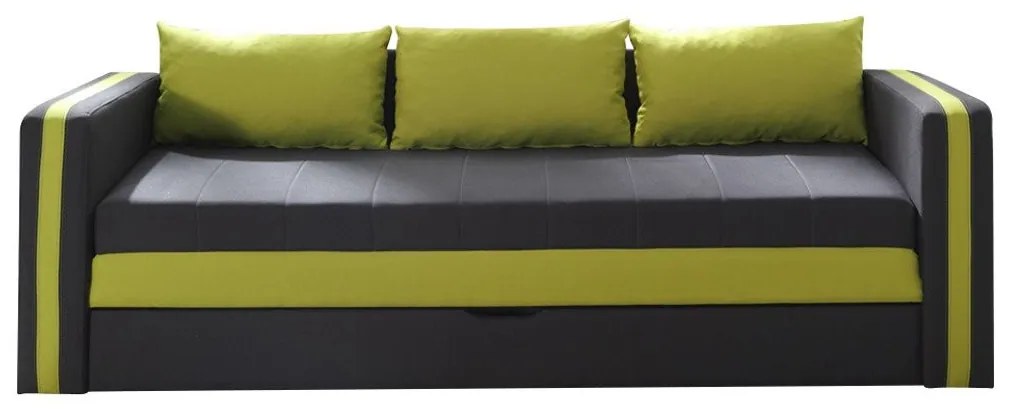 Canapea Vivienne (albastru închis + negru). Promo -17%. 1123195
