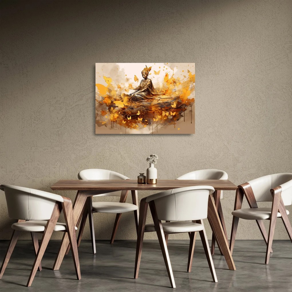 Tablou pe sticlă - Vindecătorul (70x50 cm)