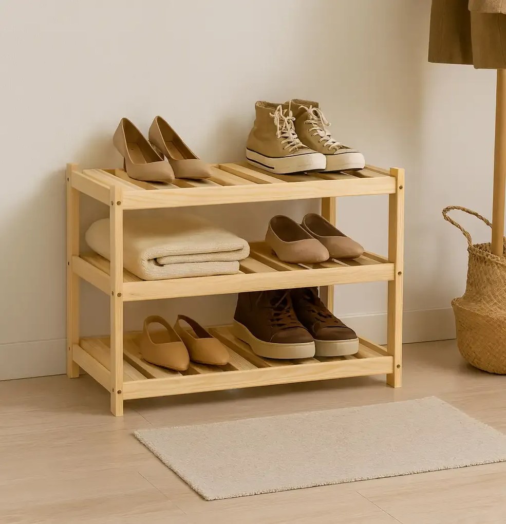 Pantofar din lemn, 60 cm