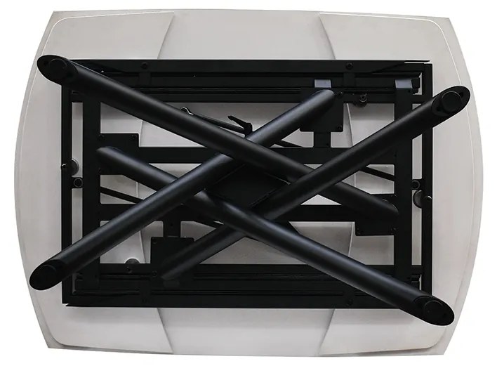Masa ceramica extensibila Rotativa White120 x 88 x h 76 cm