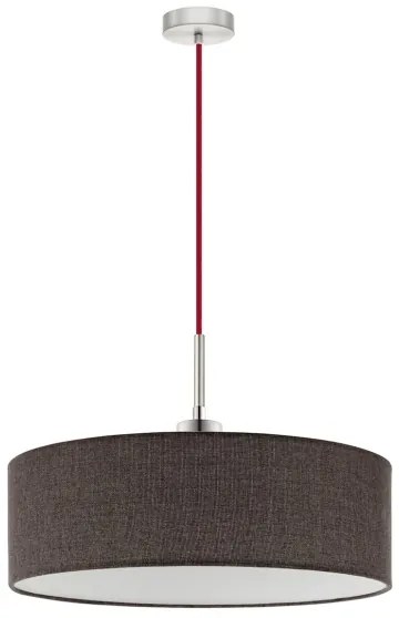 Eglo - LED Lustră pe cablu TUNJA 1xE27/60W/230V maro