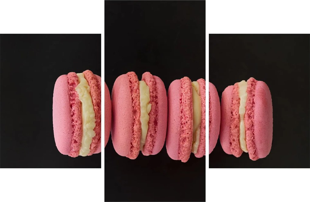 Tablou cu macarons (90x60 cm)