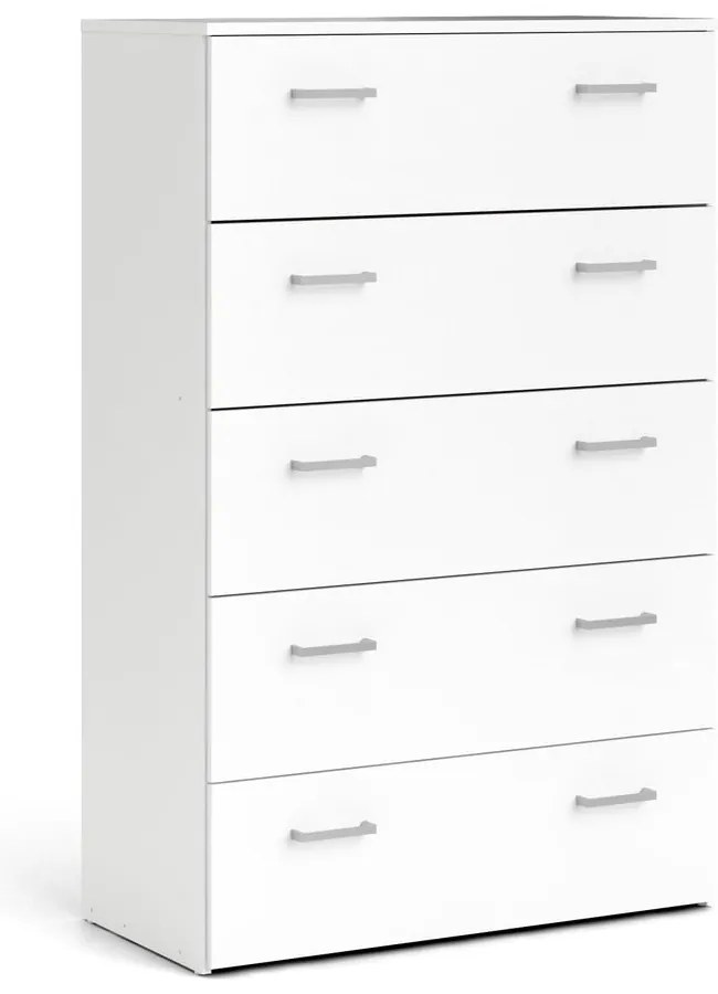 Comodă albă înaltă 74x115 cm Space – Tvilum