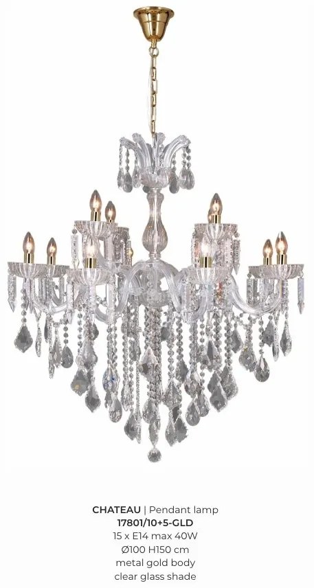 Candelabru elegant CHATEAU 15L