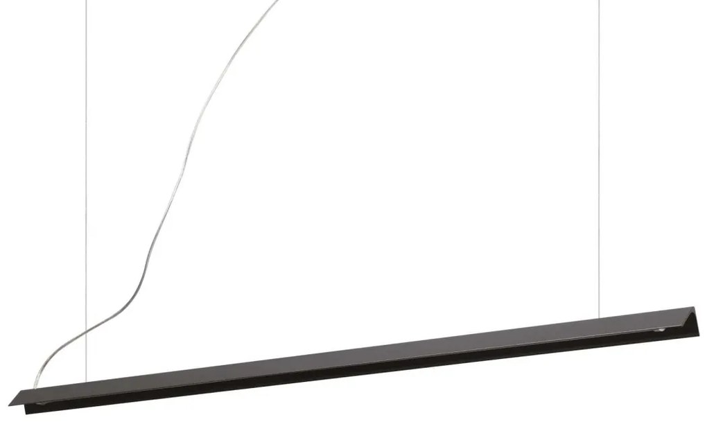 Lustra LED moderna design liniar V-LINE SP NERO