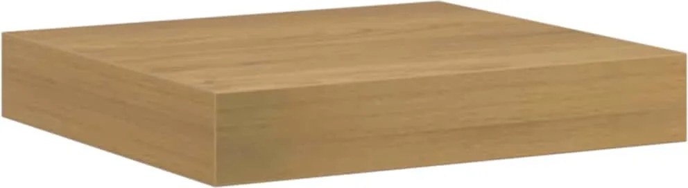 vidaXL Raft de perete Pe perete Maro 23 x 23,5 x 4 cm Lemn compozit