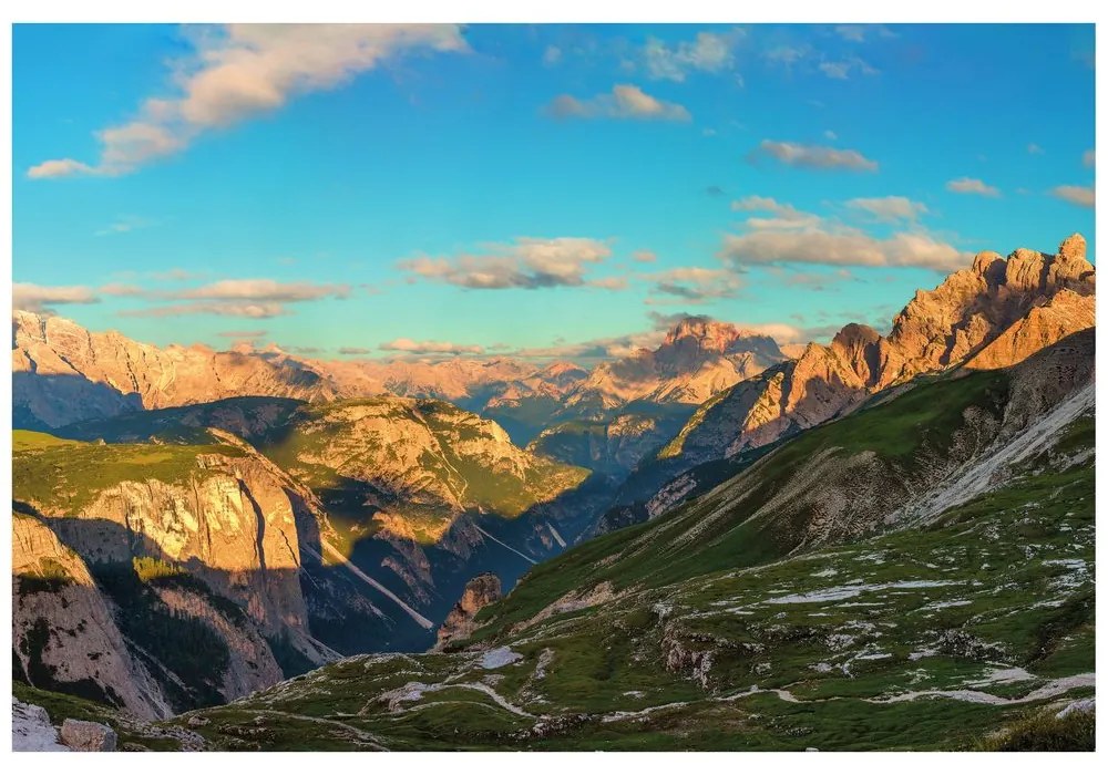 Fototapet vedere la munți