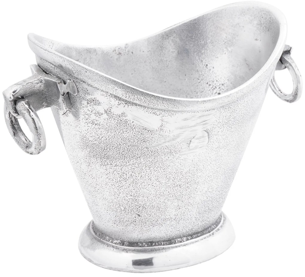 vidaXL Vas de gheață, argintiu, 29x16x19 cm, aluminiu