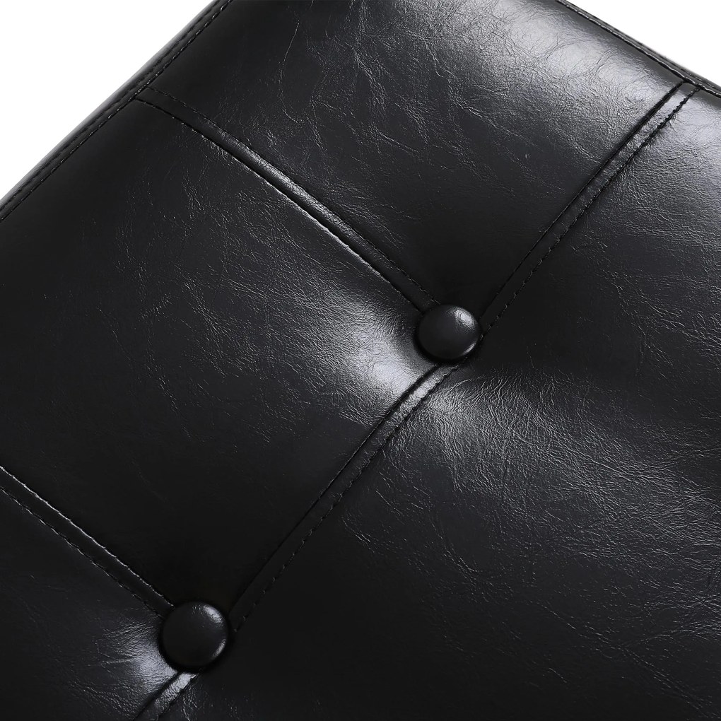 Set de 2 scaune de prânz din ratan, spătar din plasă fără brațe, picioare din metal cromat, Negru