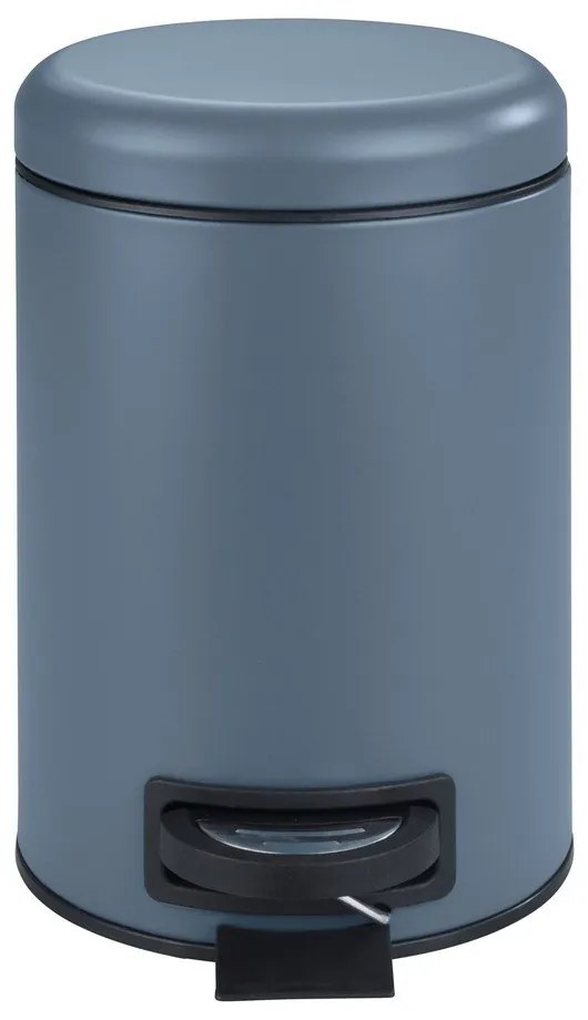 Coș cu pedală pentru baie Wenko Leman, 3 l, albastru