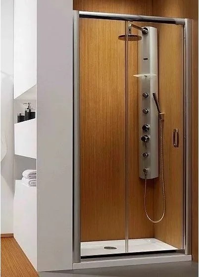 Usa de nisa culisanta Radaway Premium Plus DWJ 150 cm sticla 6 mm crom-transparent