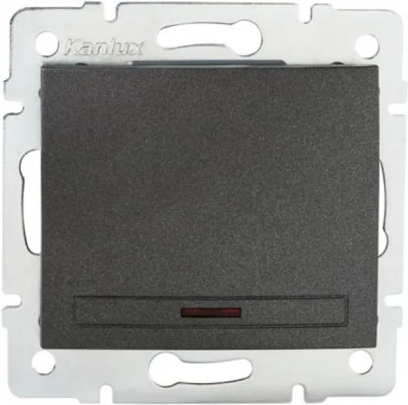 Kanlux Domo 24901 Comutator cu un singur pol grafit
