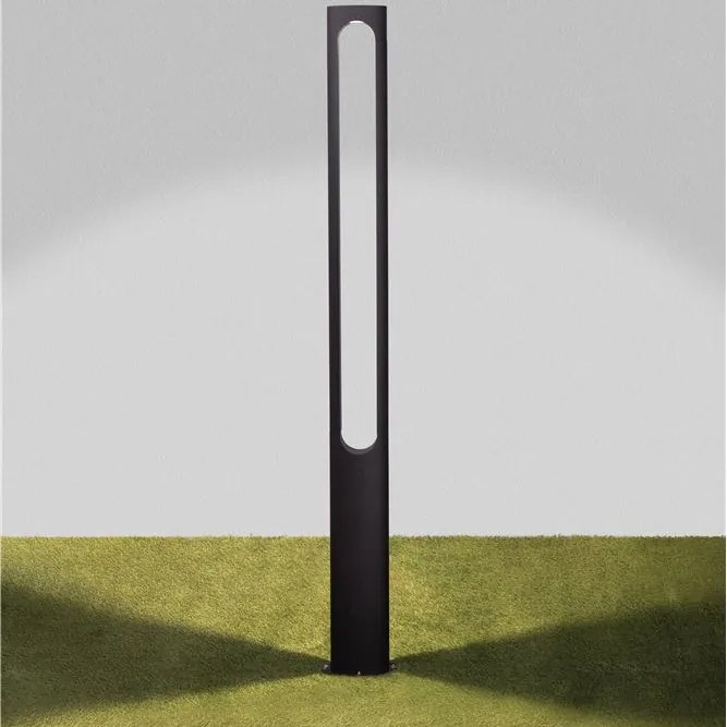 Stalp LED exterior din aluminiu antracit IP65 Eta H-200cm