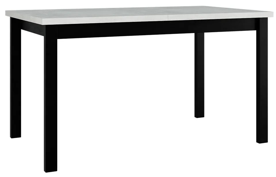 Masă sufragerie extensibilă Deasal 80 x 140 180 II (Stejar artisan + Alb) (pentru 4-8 persoane). 1105368