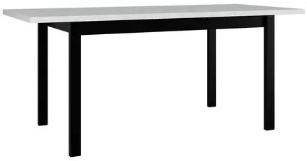 Masă sufragerie extensibilă Deasal 80 x 140 180 II (Stejar artisan + Negru) (pentru 4-8 persoane). 1105369