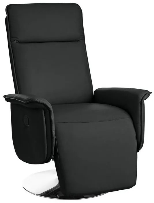 Fotoliu Mervin negru 114/80/80 cm
