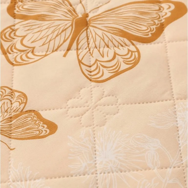 Pilota de vara BUTTERFLY 140x200 cm, piersica