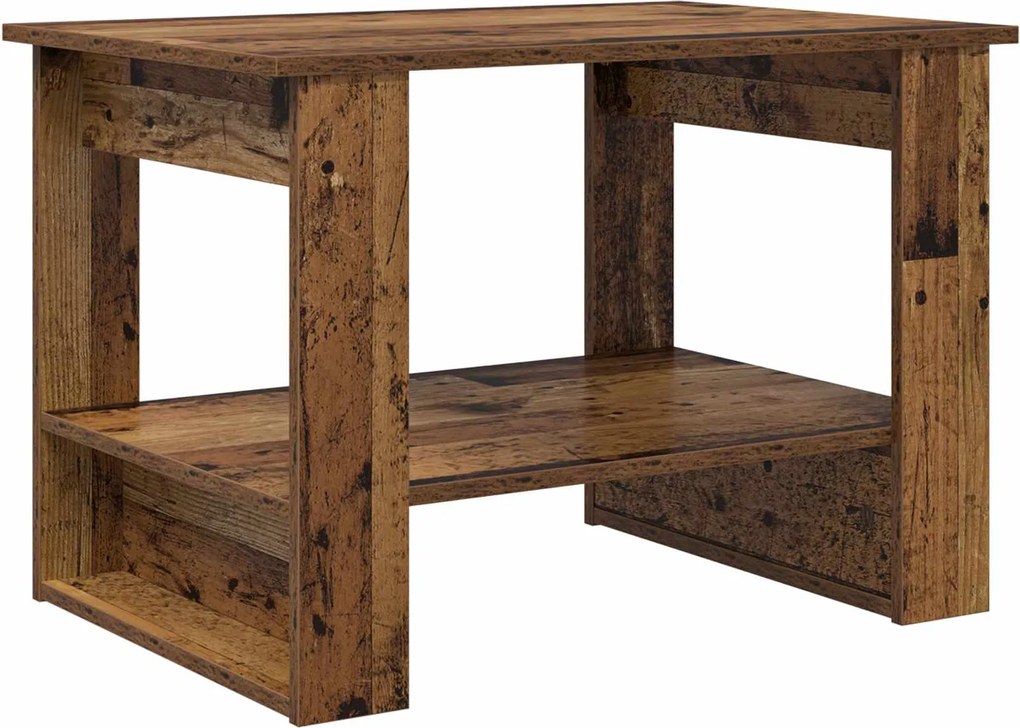 vidaXL Masă de cafea Lemn vechi 72 x 50 x 50 cm Lemn compozit