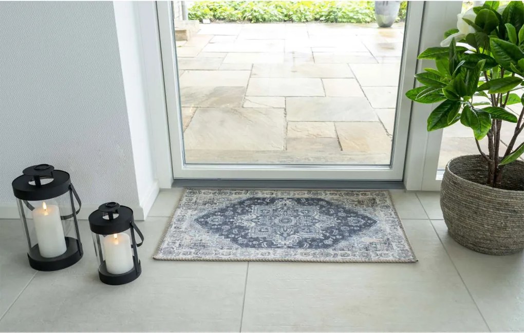 Covoraș Havana, albastru 50x80 cm