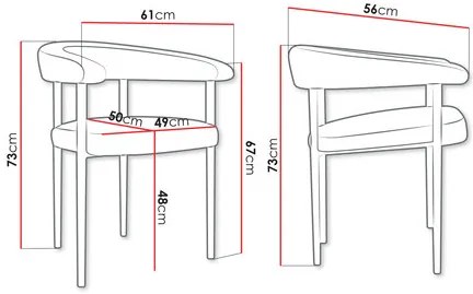 Scaun sufragerie Ezekta (smaragd) . 1103432