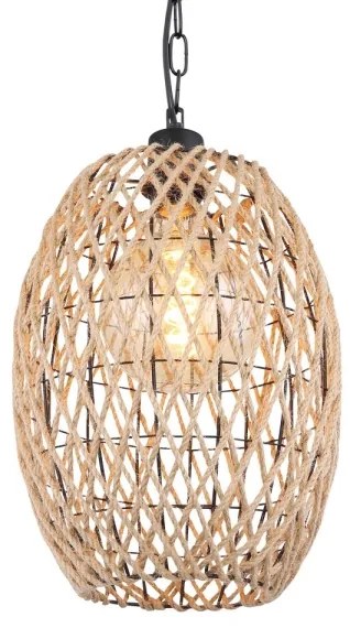 Lustră pe lanț Globo 15670H HALIA 1xE27/60W/230V