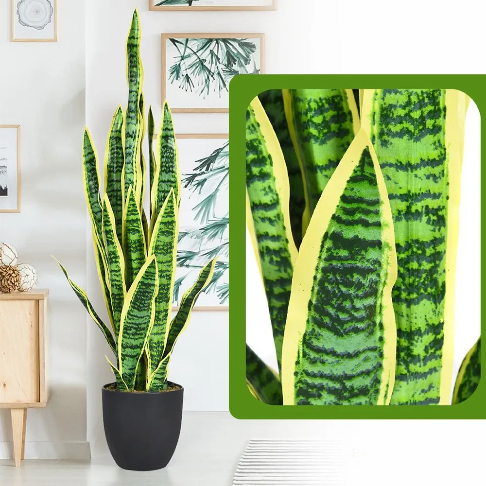 Plantă artificială Sansevieria, 93 cm
