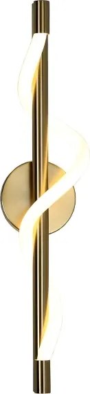 Aplică de perete LED MELECA, 12W, 230V, 3000/4000/6000K, auriu