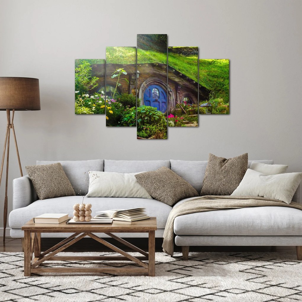 Tablou - Orasul Hobitin (150x105 cm)