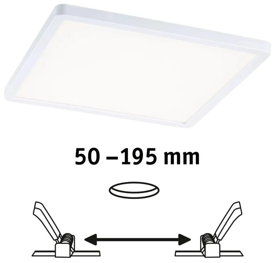 Paulmann 93060 - Lampă încastrată LED AREO pentru baie, 16W, IP44, dimerizabilă, 230V