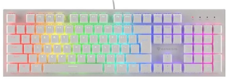 Tastatura Genesis Thor 303 B alb