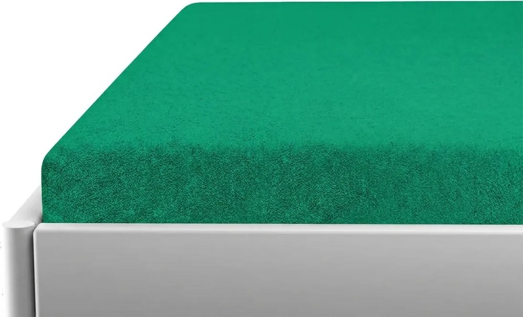 Cearsaf frote pentru patut copii PREMIUM 60x120 cm mentol