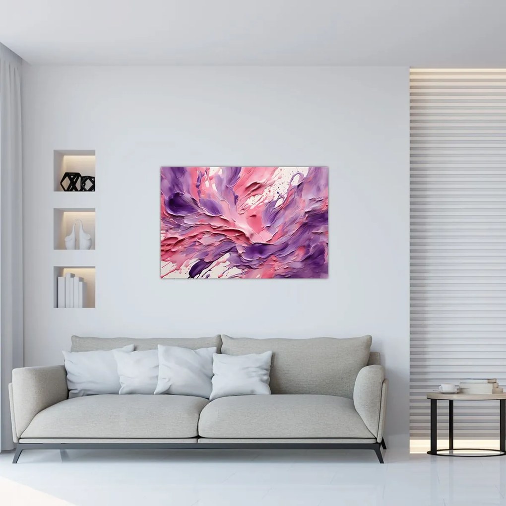 Tablou - Abstracție romantică (90x60 cm)