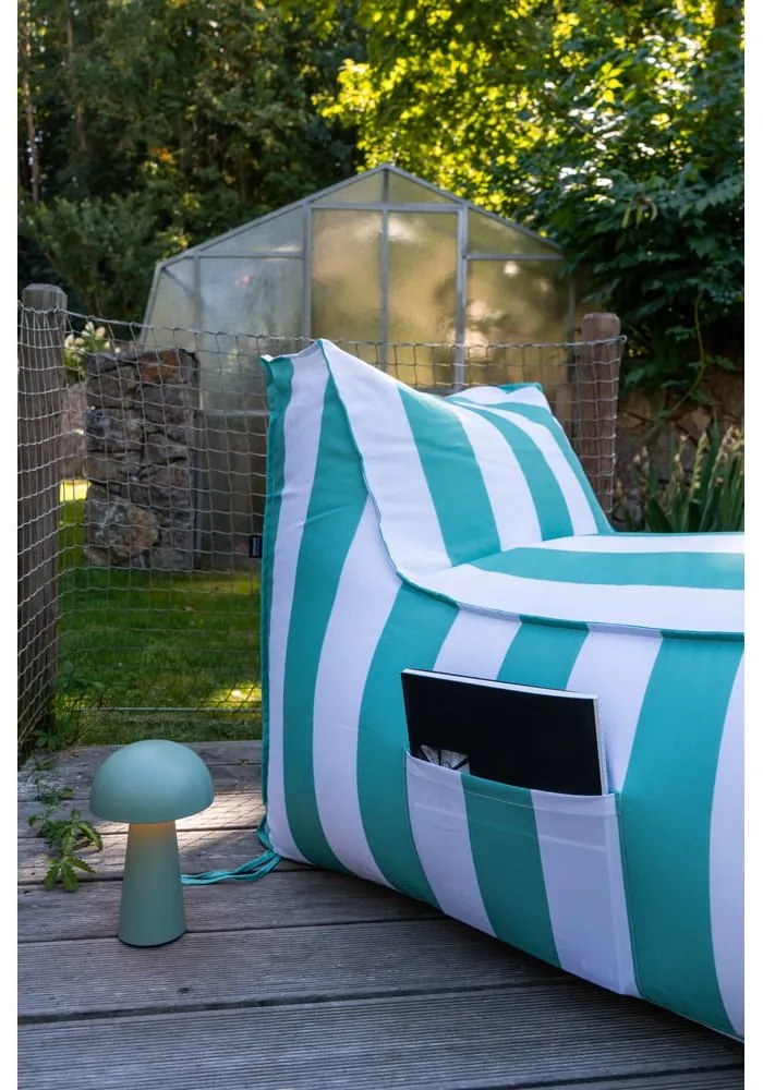 Beanbag pentru grădină alb-verde – Bonami Essentials