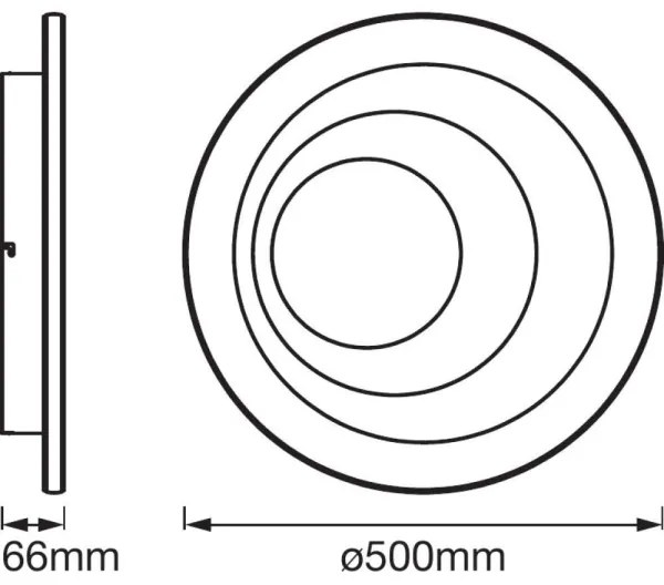 Ledvance - Lumină de plafon cu LED-uri Dimmer SMART + SPIRAL LED/24W/230V Wi-Fi