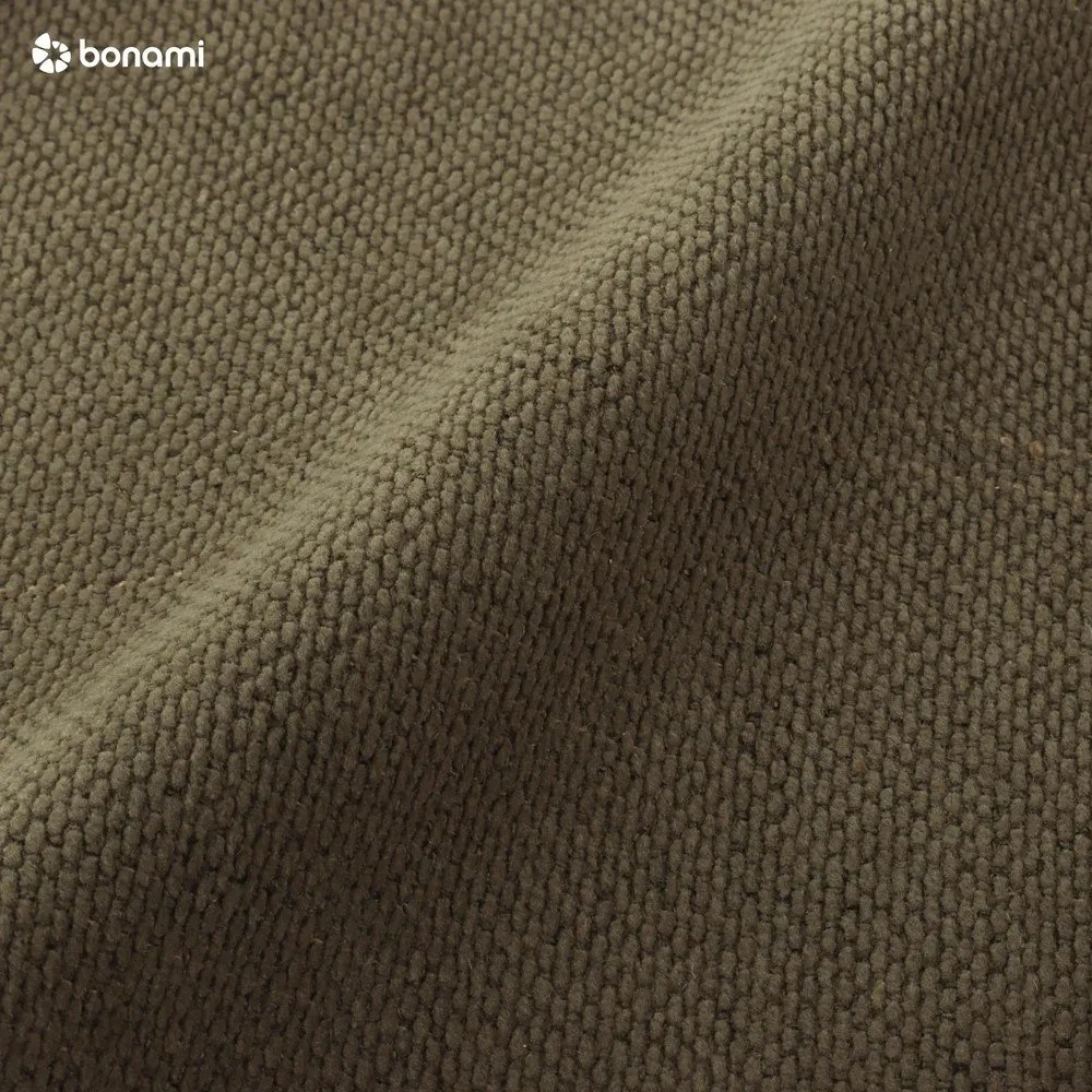 Pat matrimonial verde închis tapițat cu spațiu de depozitare și somieră 180x200 cm Jagna – Bobochic Paris