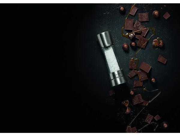 Cole&Mason - Râșniță sare DERWENT 19 cm crom lucios