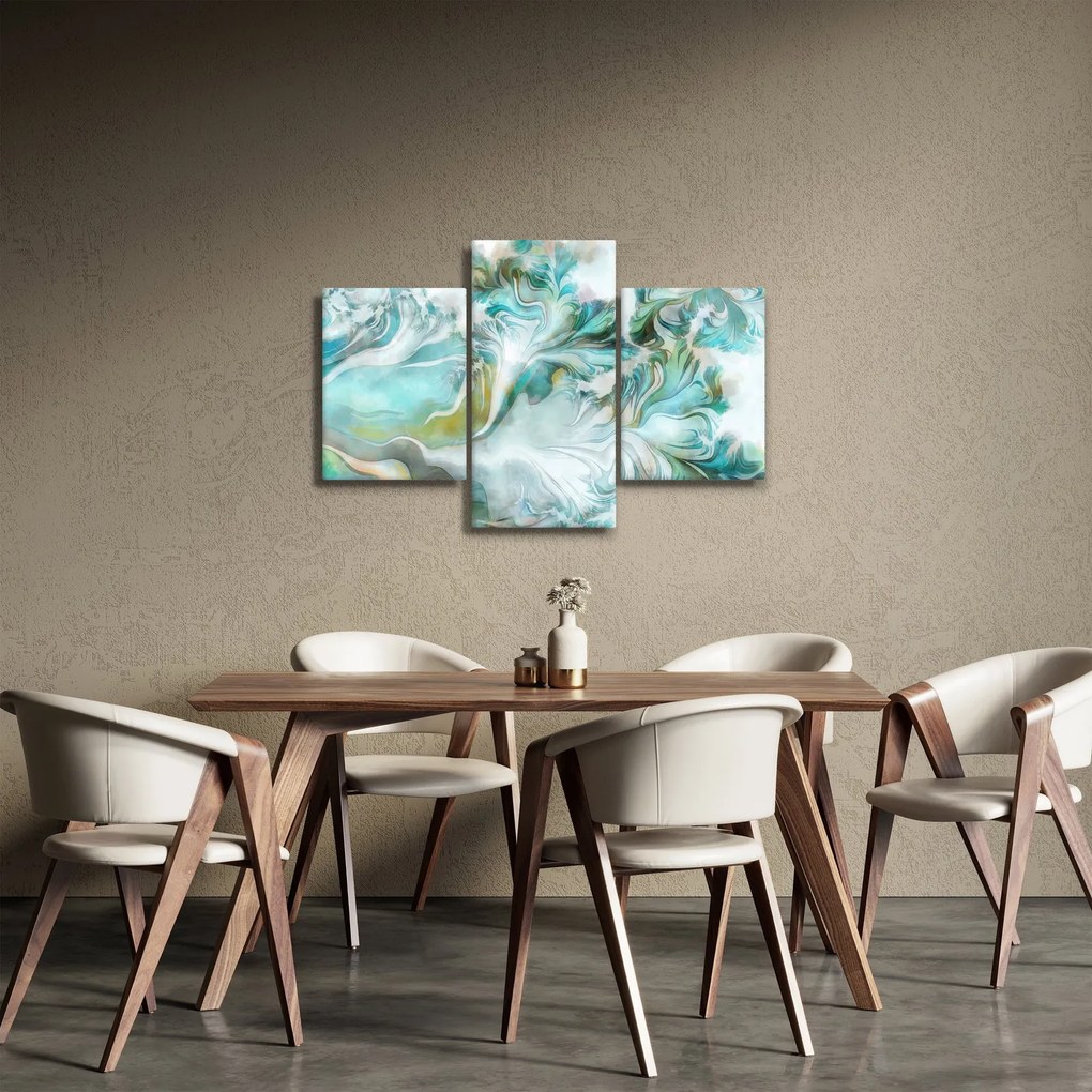 Tablou - Pictura modele abstracte de pictură (90x60 cm)