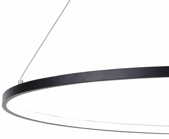 Zuma Line PEN89424-90BK - Lustră LED HORIK suspendată pe cablu, 40W, 230V, 3000/4000/6000K