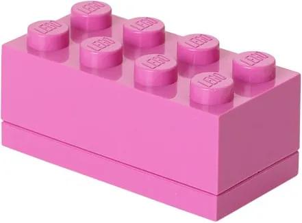 Cutie depozitare LEGO® Mini Box, roz