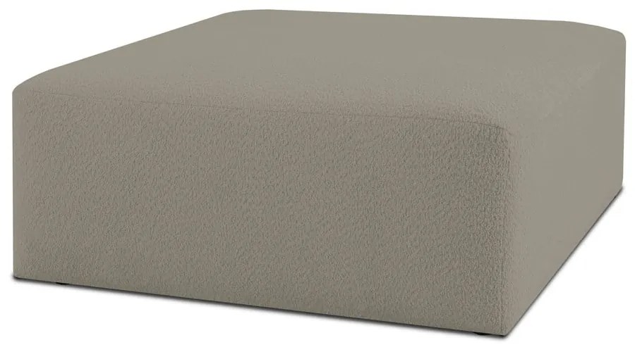 Modul pentru canapea maro deschis cu tapițerie din stofă bouclé Roxy – Scandic