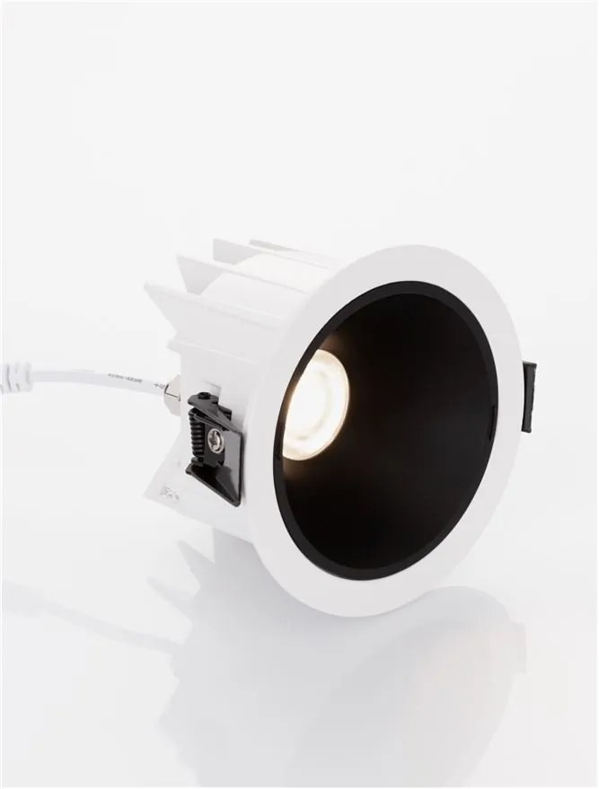 Spot LED incastrabil iluminat exterior IP67 BRADY 20W alb/negru